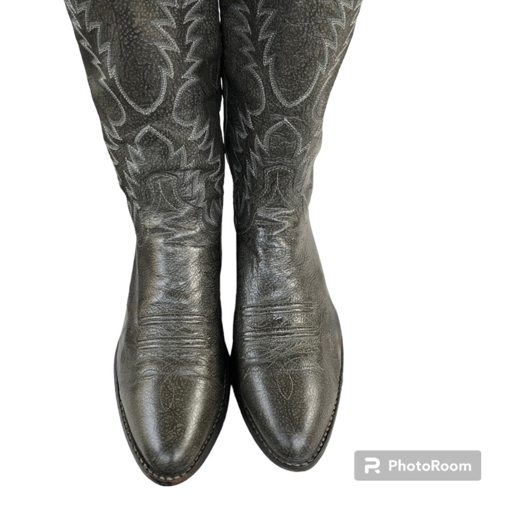 Dan Post Men’s Cowboy Boots Gray Leather
